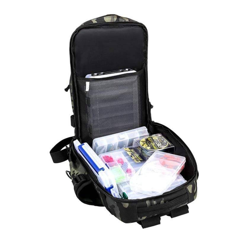 Fishing Tackle Storage Bag with Multiple Pockets for Tactical Use - Lamylie