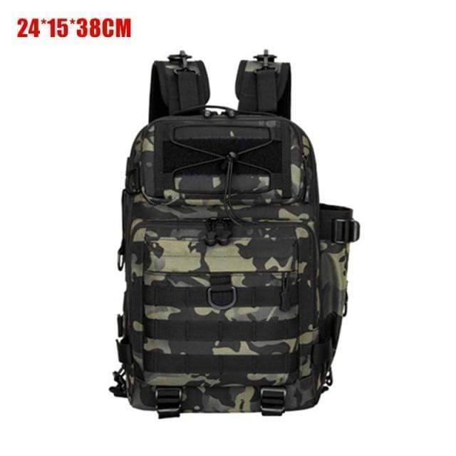 Fishing Tackle Storage Bag with Multiple Pockets for Tactical Use - Lamylie