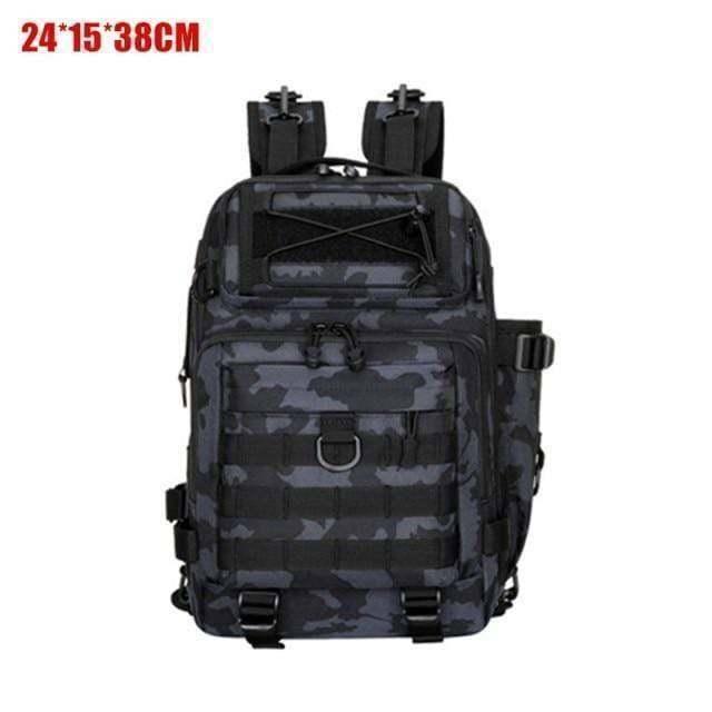 Fishing Tackle Storage Bag with Multiple Pockets for Tactical Use - Lamylie