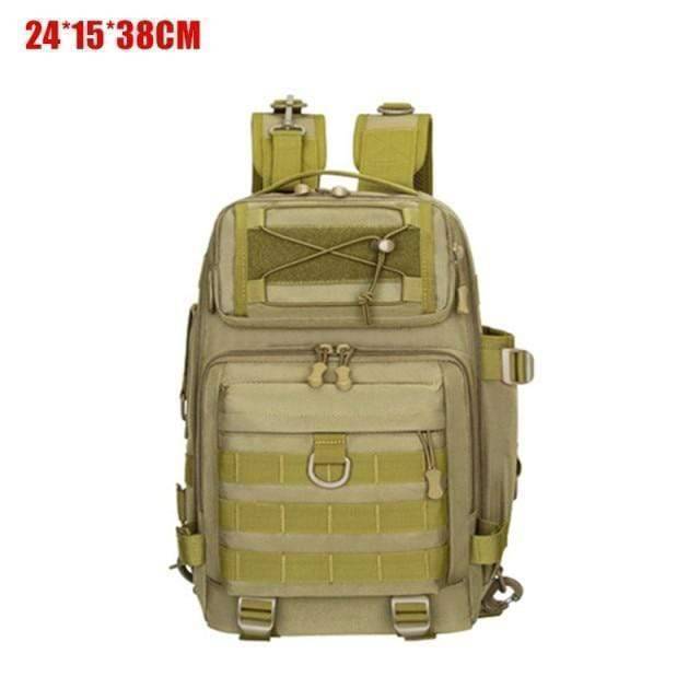 Fishing Tackle Storage Bag with Multiple Pockets for Tactical Use - Lamylie