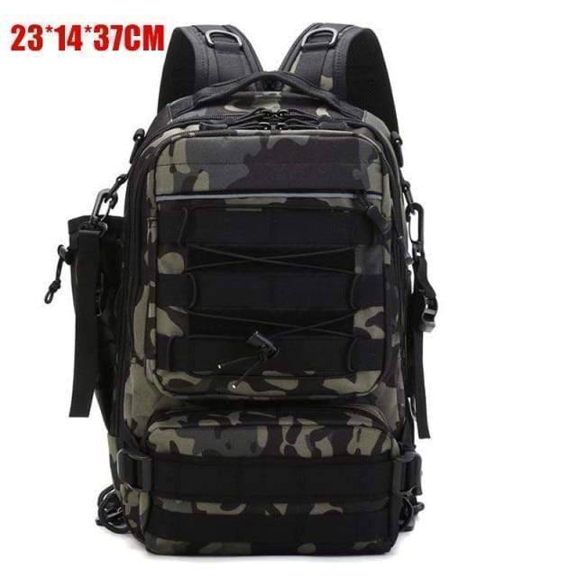 Fishing Tackle Storage Bag with Multiple Pockets for Tactical Use - Lamylie