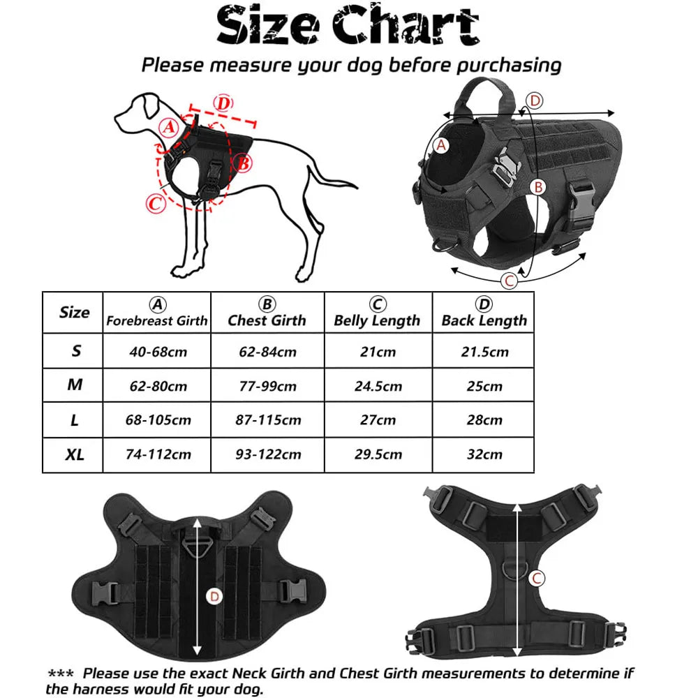 No-Pull Dog Harness for Training and Outdoor Activities - Lamylie