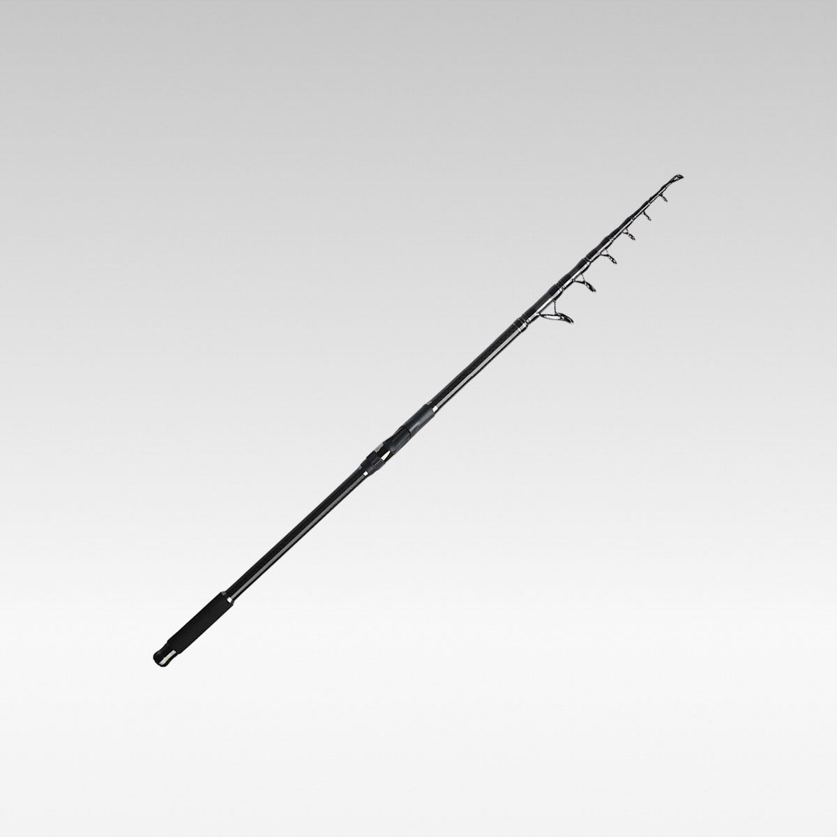 Cana de pesca em fibra de carbono com design telescópico - Lamylie