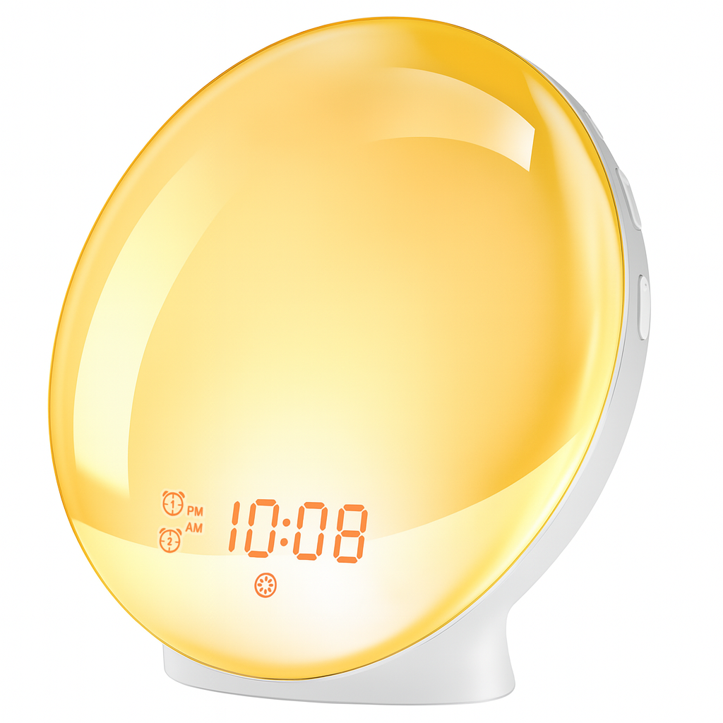 Smart Alarm Clock with Sunrise Simulation and Light Therapy功能 - Lamylie
