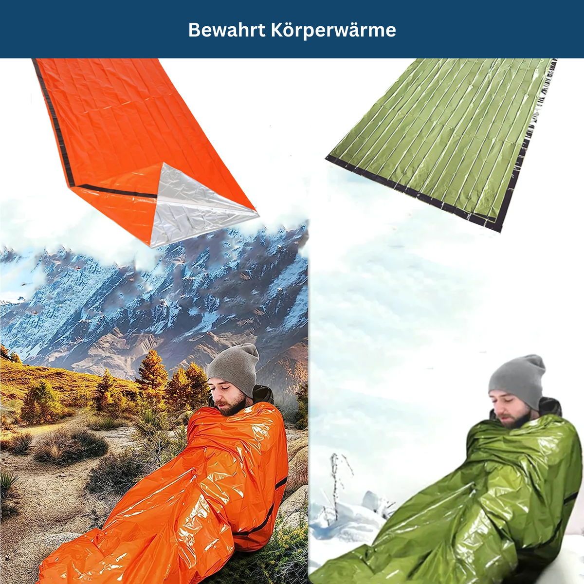 Emergency Sleeping Bag for Thermal Protection - Lamylie