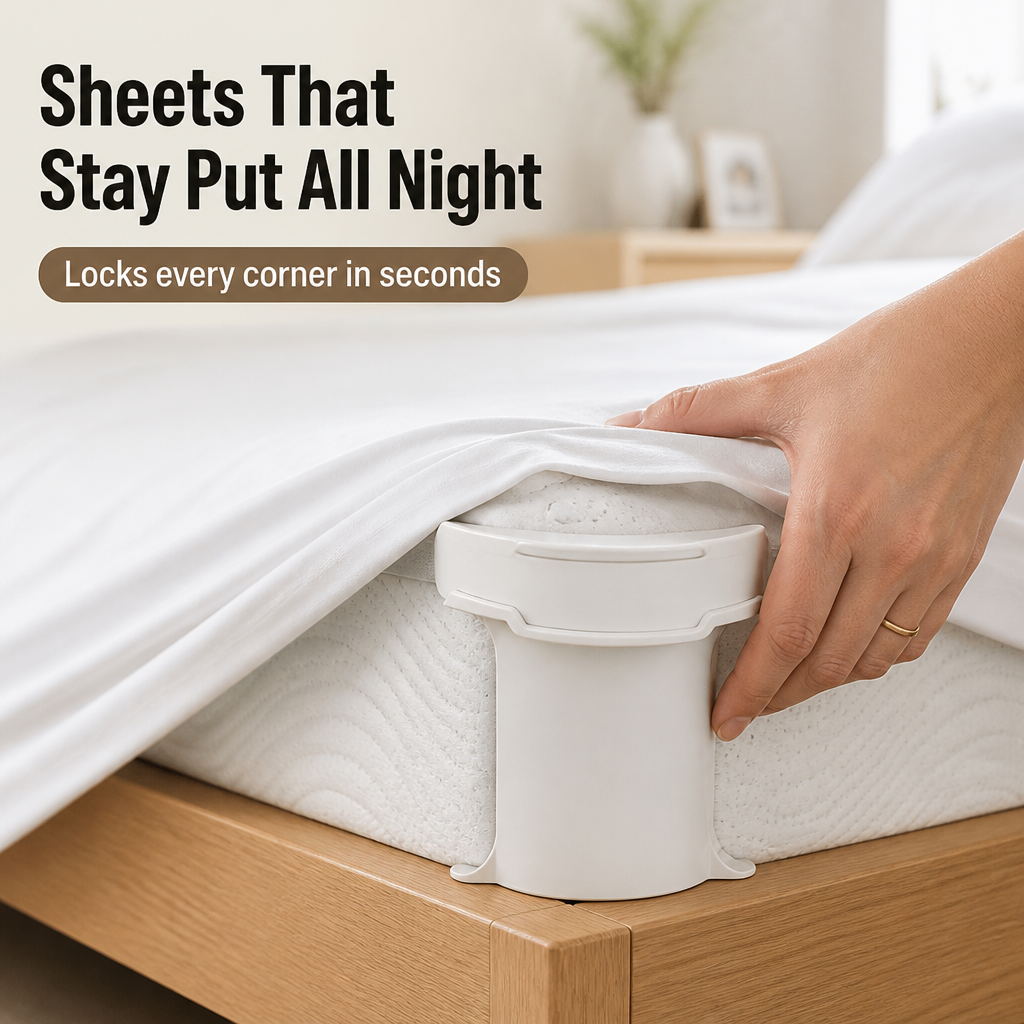SnugNest — Wach erfrischt auf mit perfekt sitzender Bettwäsche, Nacht für Nacht - Lamylie