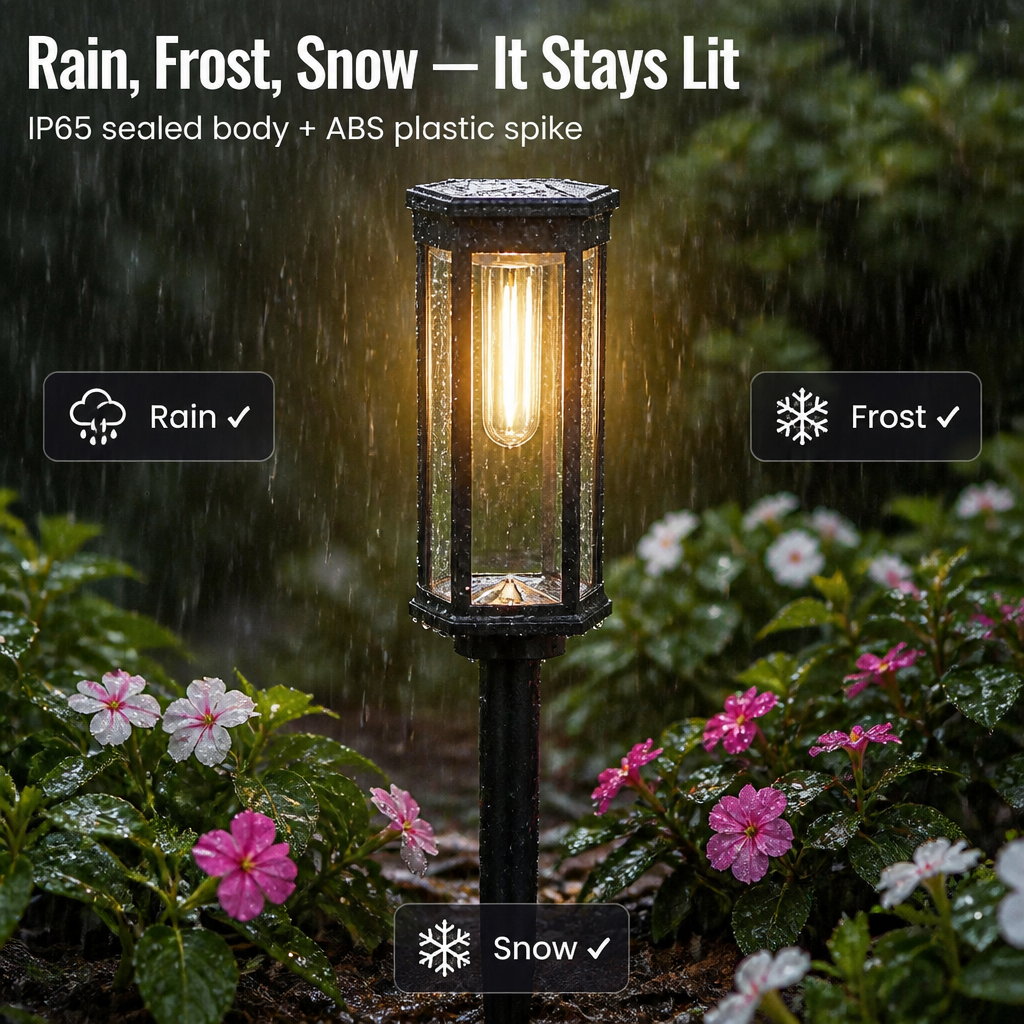 LumaRay — Light Your Garden Path for 12 Full Hours on One Day's Charge - Lamylie