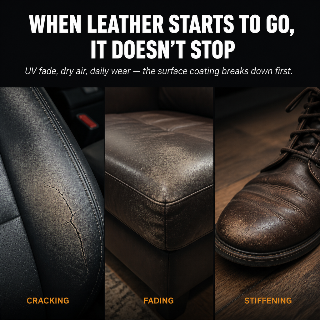 LustraHide — Revive Cracked, Faded Leather and Lock in Shine for 180 Days - Lamylie