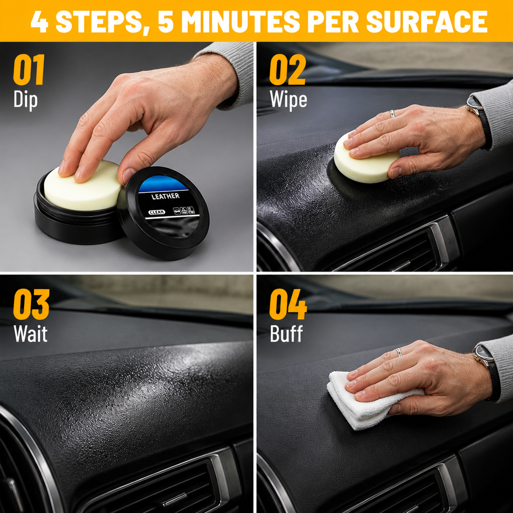 LustraHide — Revive Cracked, Faded Leather and Lock in Shine for 180 Days - Lamylie