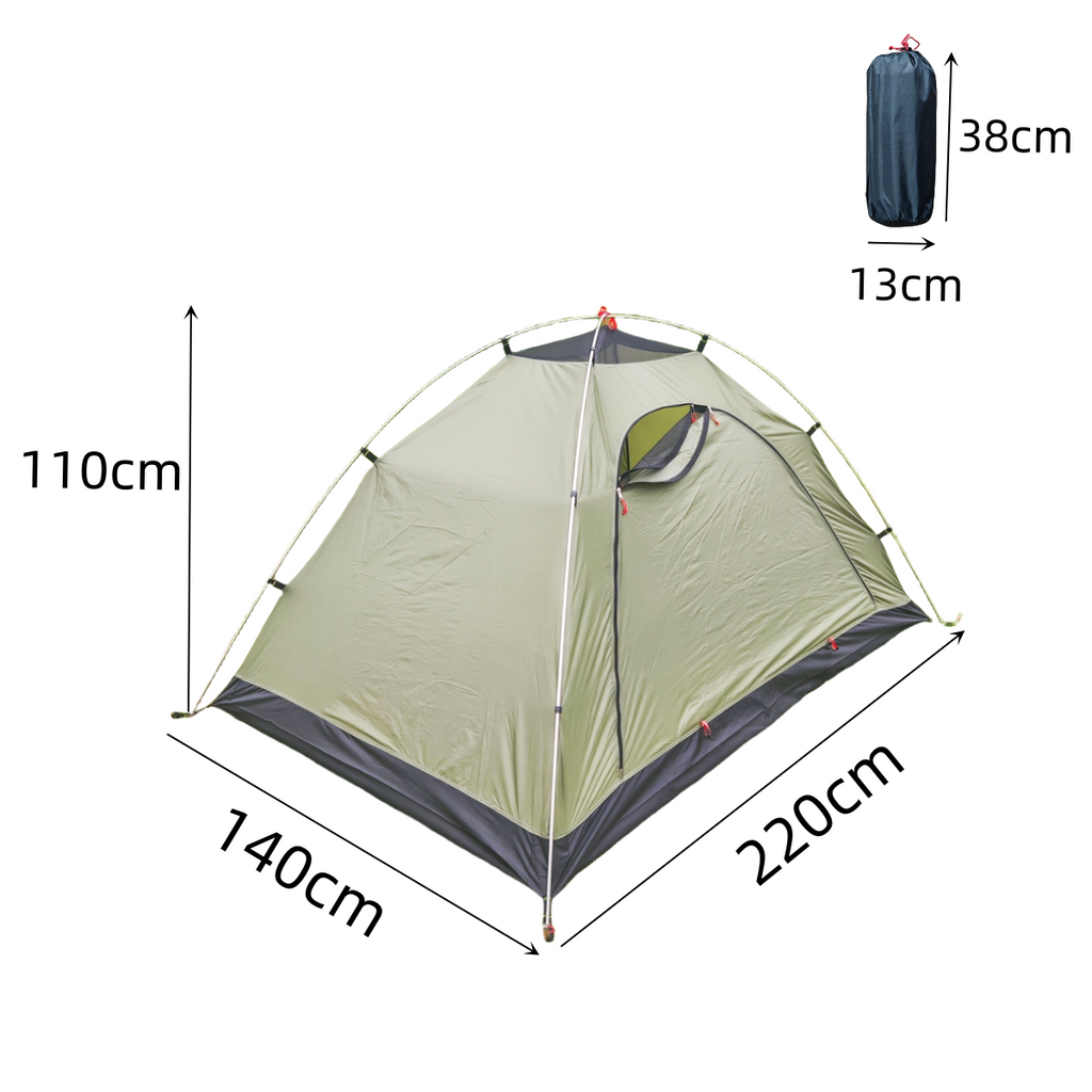 Lightweight Dome Tent for Two – Ideal for Camping Adventures - Lamylie