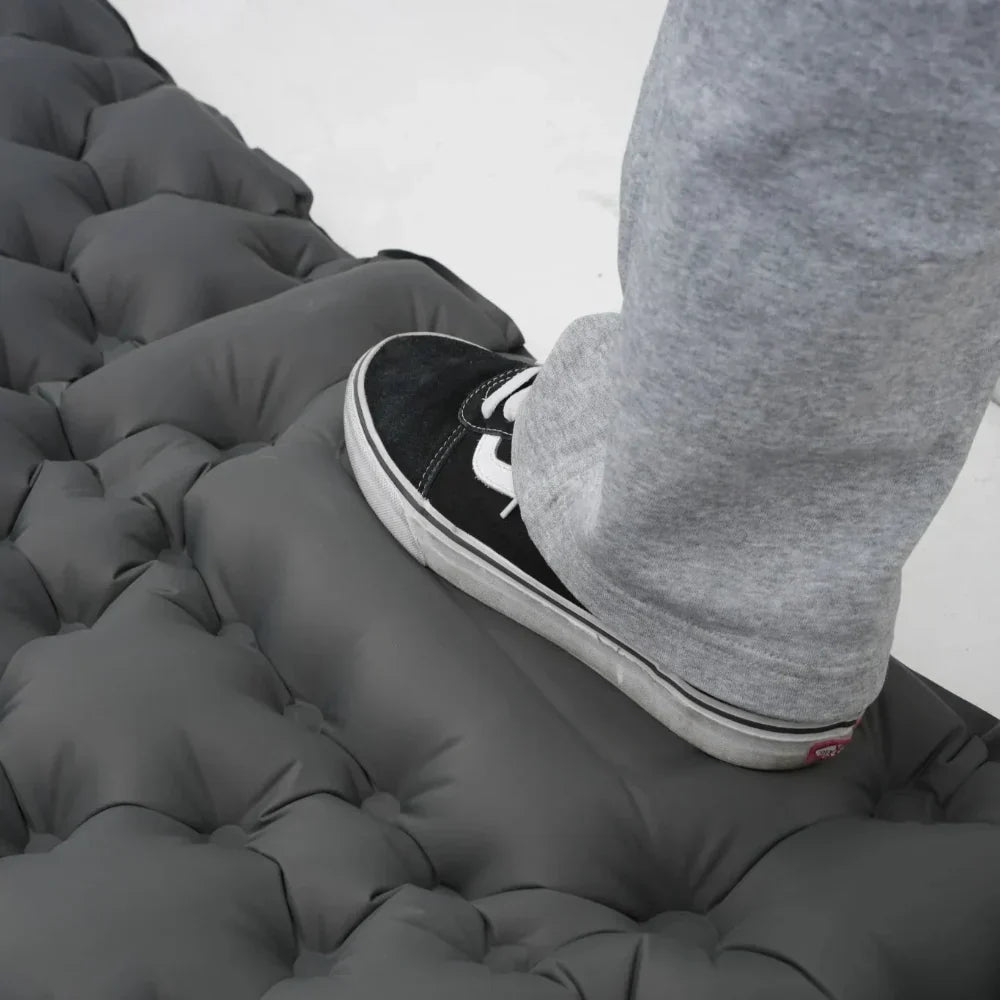 Lightweight Air Mattress for Camping - Quick Inflate Design - Lamylie