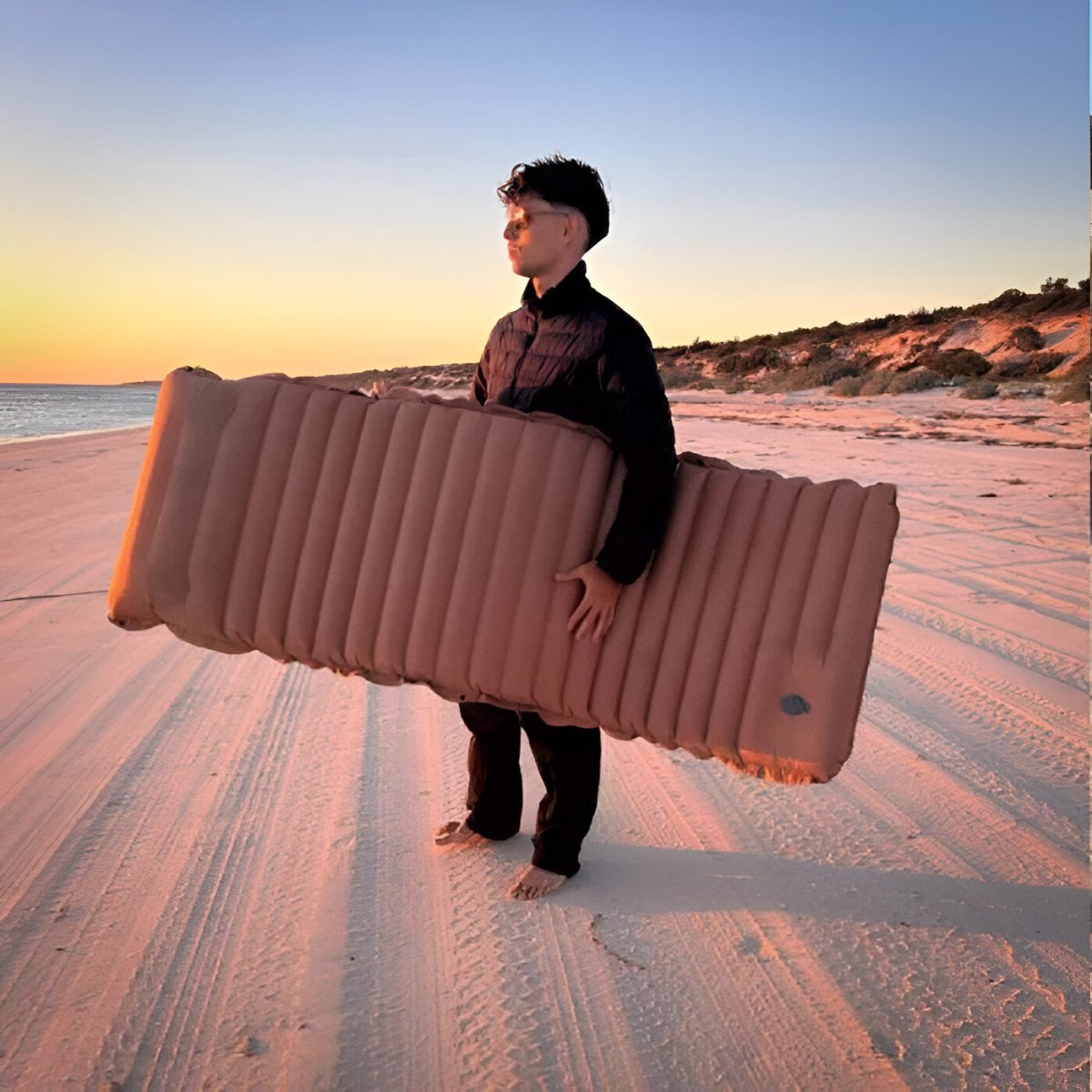 Inflatable Camping Sleep Pad - Lightweight and Compact - Lamylie