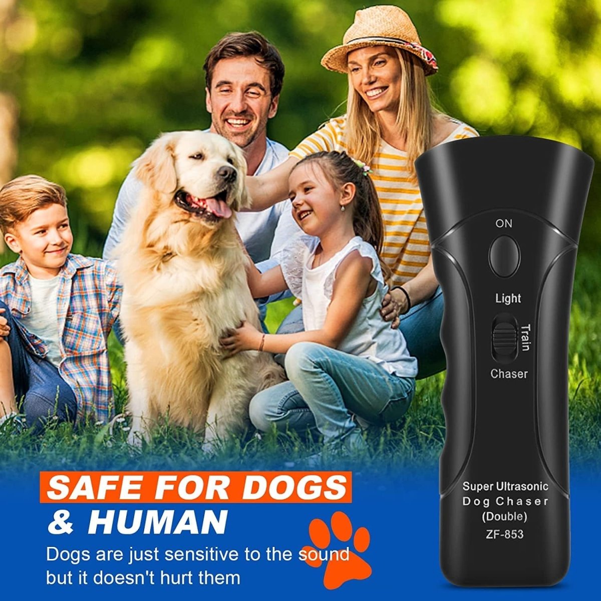 Indoor Ultrasonic Bark Control Device for Dogs - Lamylie