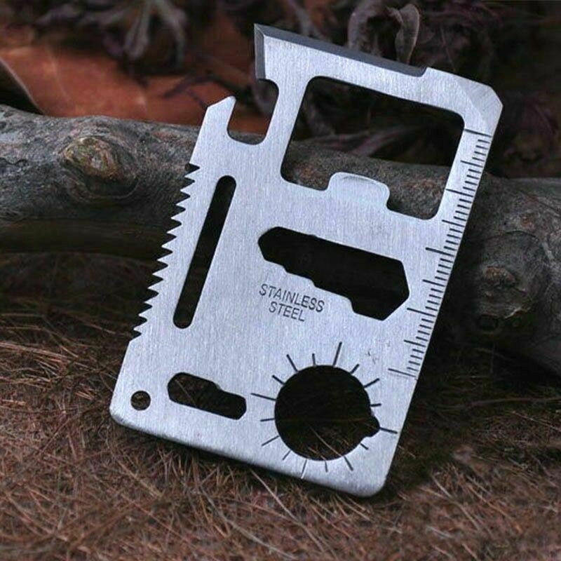 Multi-Tool Credit Card Survival Tool with 11 Functions - Lamylie