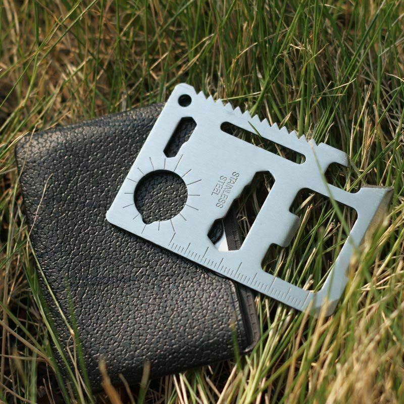 Multi-Tool Credit Card Survival Tool with 11 Functions - Lamylie