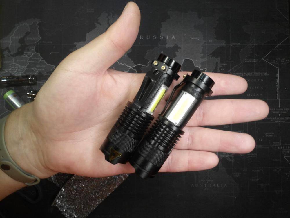 Compact Portable Tactical Flashlight - 3800 Lumens LED - Lamylie