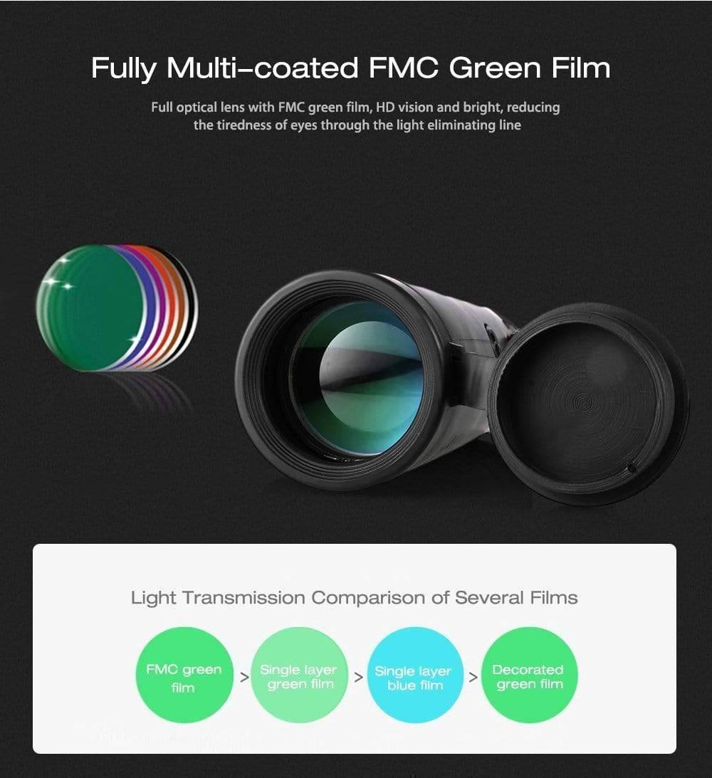 Monocular Telescope with Dual Focus - 40x60 Magnification - Lamylie