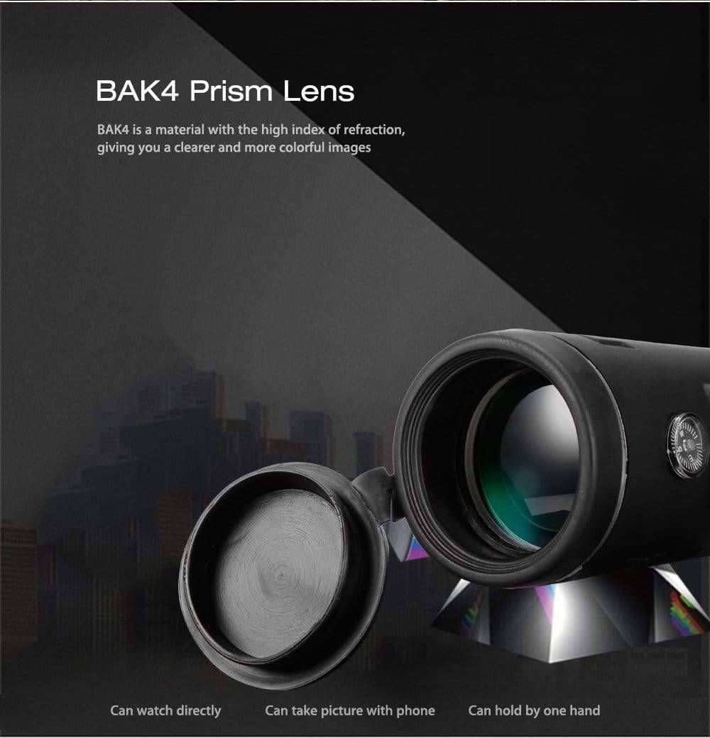 Monocular Telescope with Dual Focus - 40x60 Magnification - Lamylie