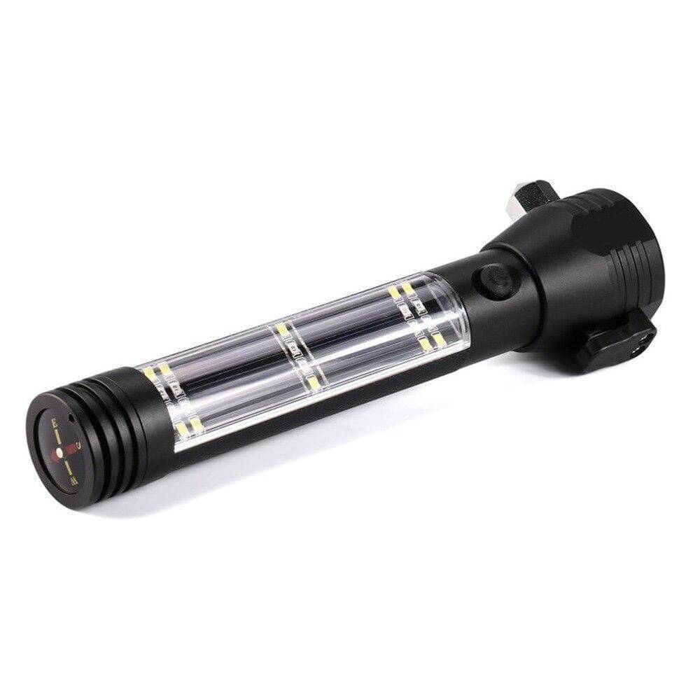 LED-nödficklampa med solenergi – 6 funktioner – Lamylie