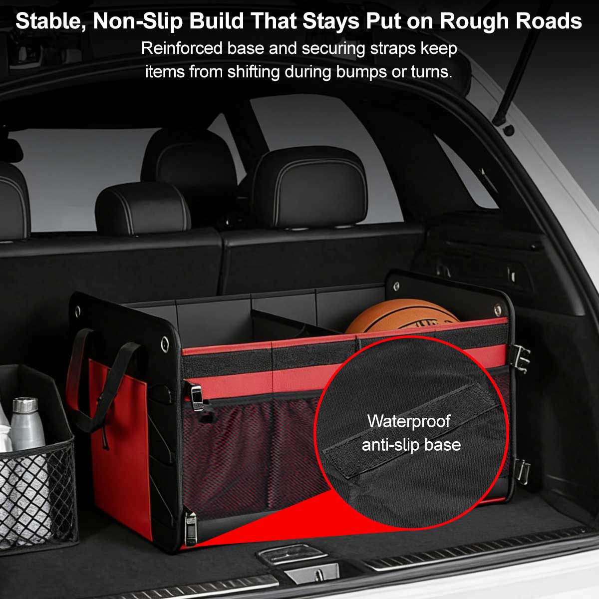 Collapsible 60L Vehicle Cargo Storage Organizer - Lamylie
