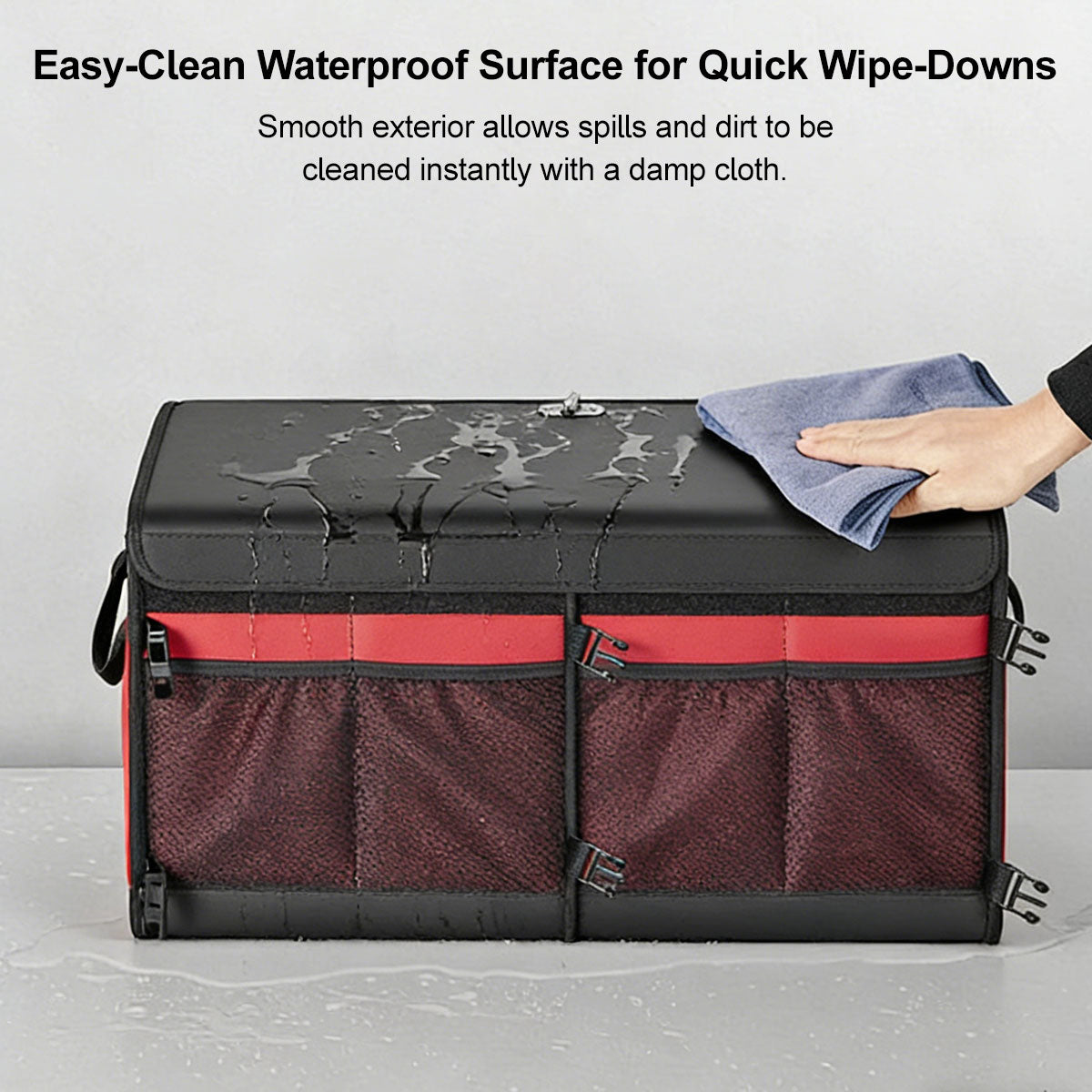 Collapsible 60L Vehicle Cargo Storage Organizer - Lamylie