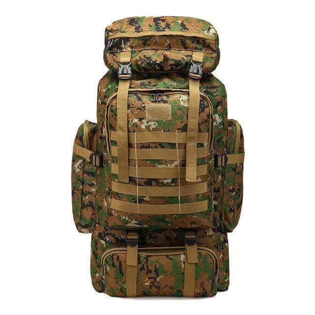 Outdoor Adventure Backpack - 60L Tactical Gear for Exploration - Lamylie