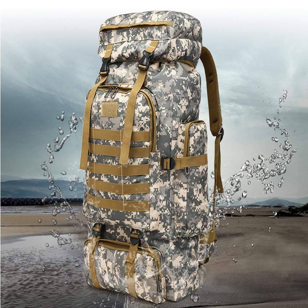 Outdoor Adventure Backpack - 60L Tactical Gear for Exploration - Lamylie