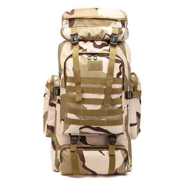 Outdoor Adventure Backpack - 60L Tactical Gear for Exploration - Lamylie