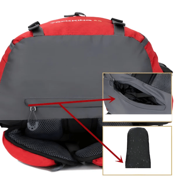 Outdoor Adventure Backpack 60L - Waterproof for Hiking - Lamylie