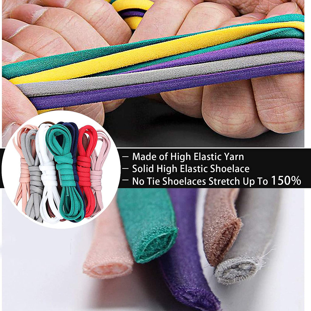 Lacets élastiques sans nœud pour enfants et adultes - Lamylie