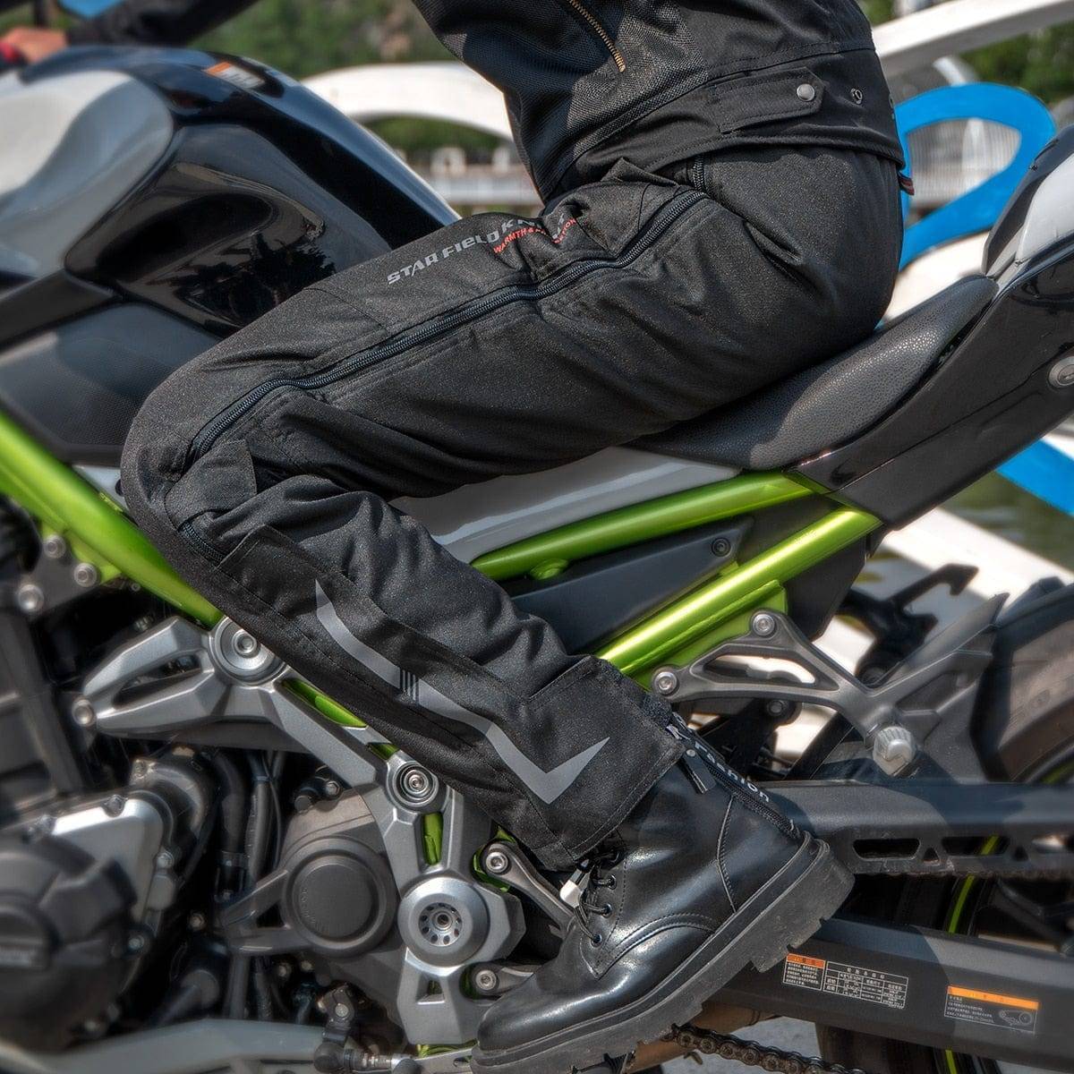 Motorrad-Cargohose mit Schnellverschluss – Lamylie