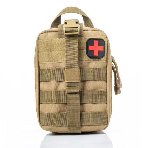 Medical Pouch for First Aid and Trauma with Rip Away MOLLE System - Lamylie