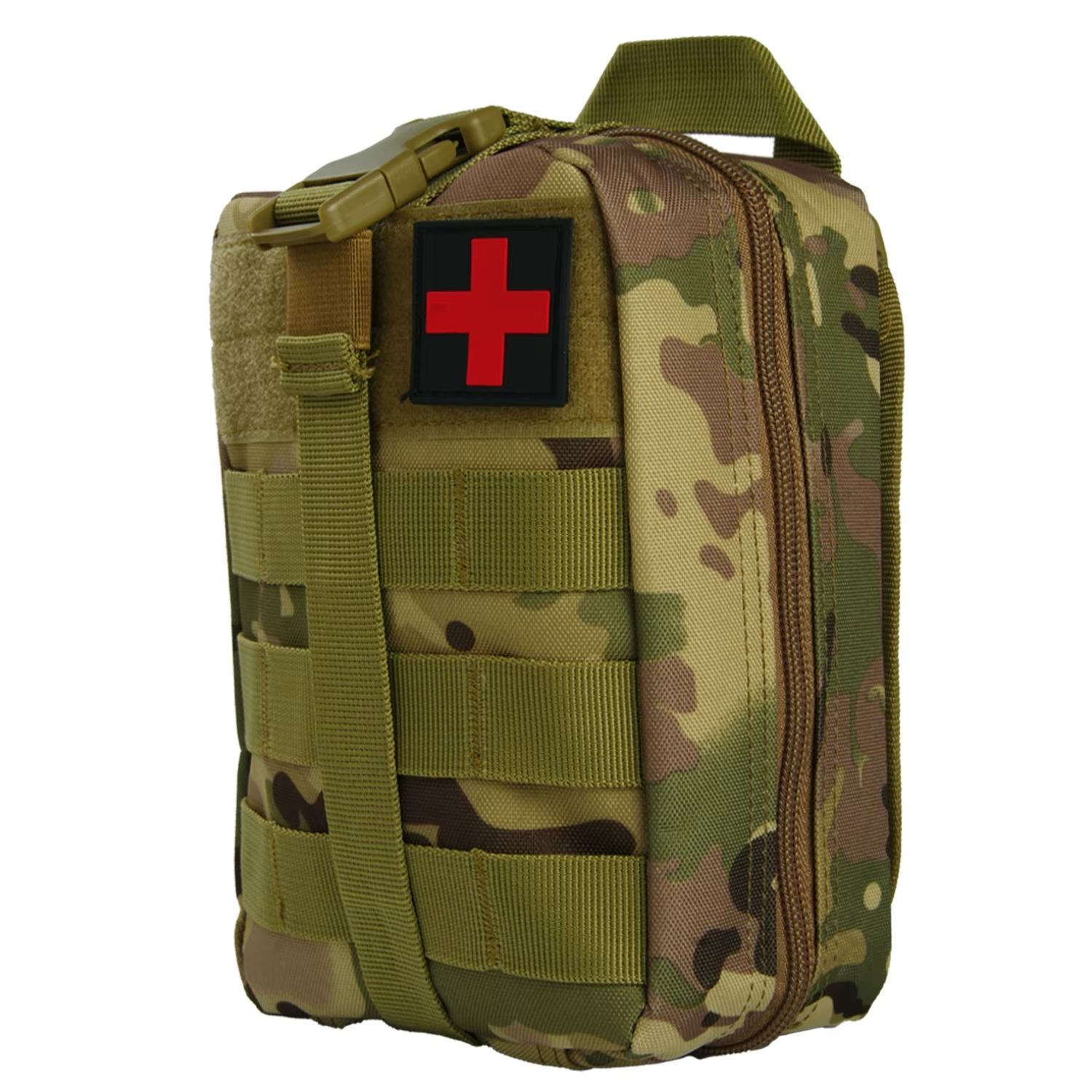 Medical Pouch for First Aid and Trauma with Rip Away MOLLE System - Lamylie