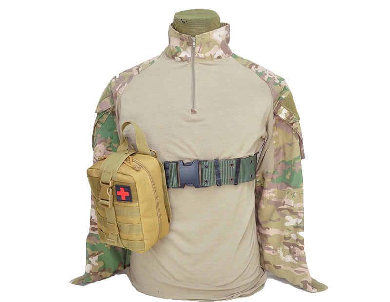 Medical Pouch for First Aid and Trauma with Rip Away MOLLE System - Lamylie
