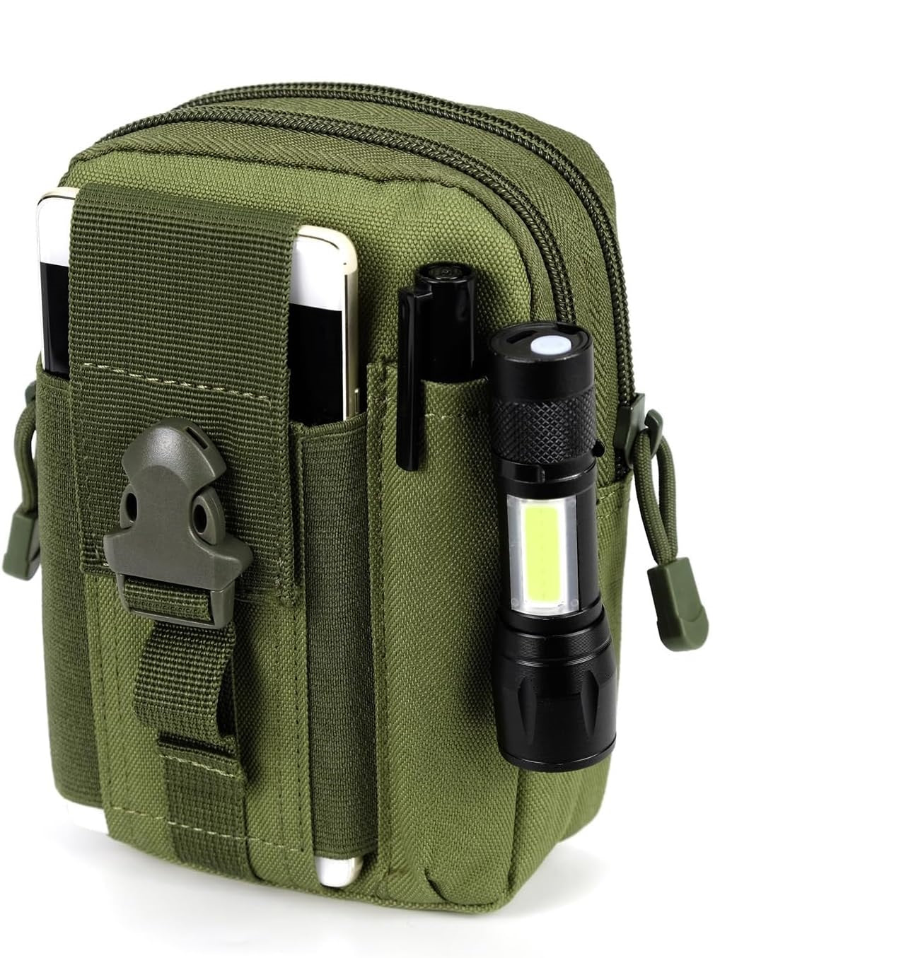Military Utility Bag - EDC Belt Pouch with MOLLE System - Lamylie