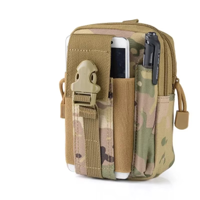 Military Utility Bag - EDC Belt Pouch with MOLLE System - Lamylie
