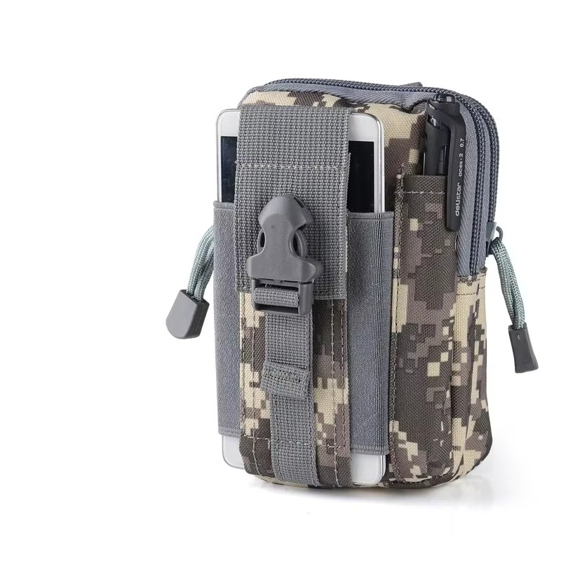 Military Utility Bag - EDC Belt Pouch with MOLLE System - Lamylie
