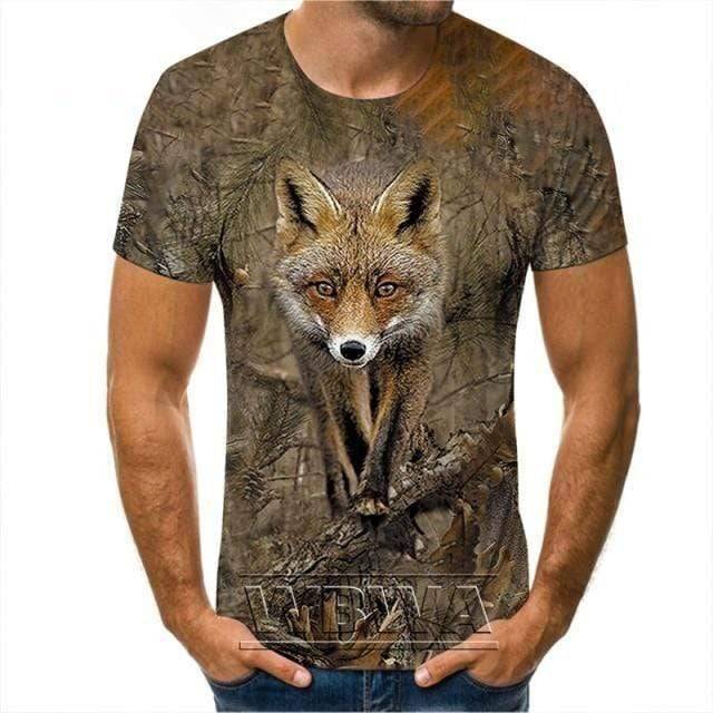 T-shirt de camouflage pour aventures en plein air et activités de chasse – Lamylie