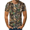 T-shirt de camouflage pour aventures en plein air et activités de chasse – Lamylie
