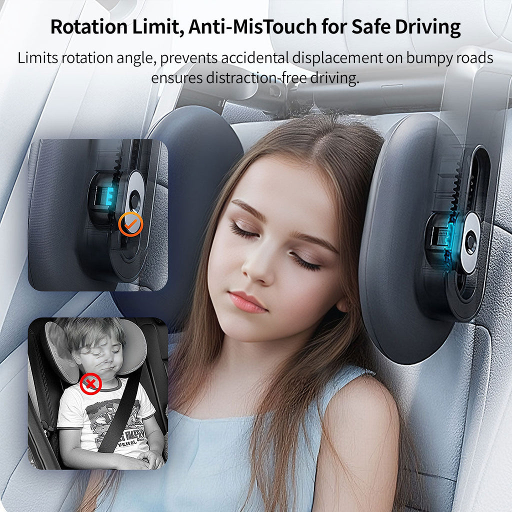 Oreiller de soutien cervical pour appuie-tête de voiture - Lamylie