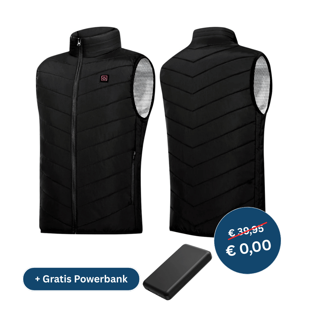 Gilet riscaldato con 9 zone di riscaldamento per il comfort del busto - Lamylie