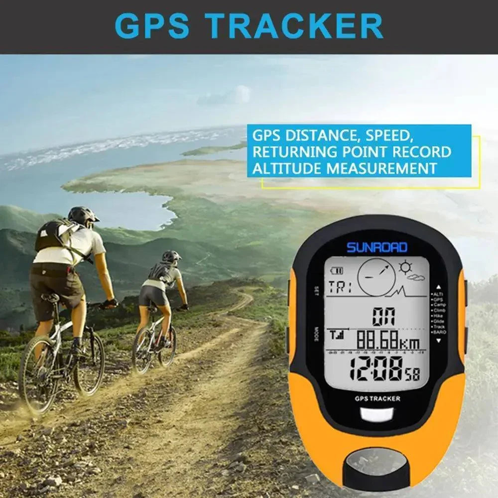 Digitaler GPS-Höhenmesser mit Barometer- und Kompassfunktionen - Lamylie