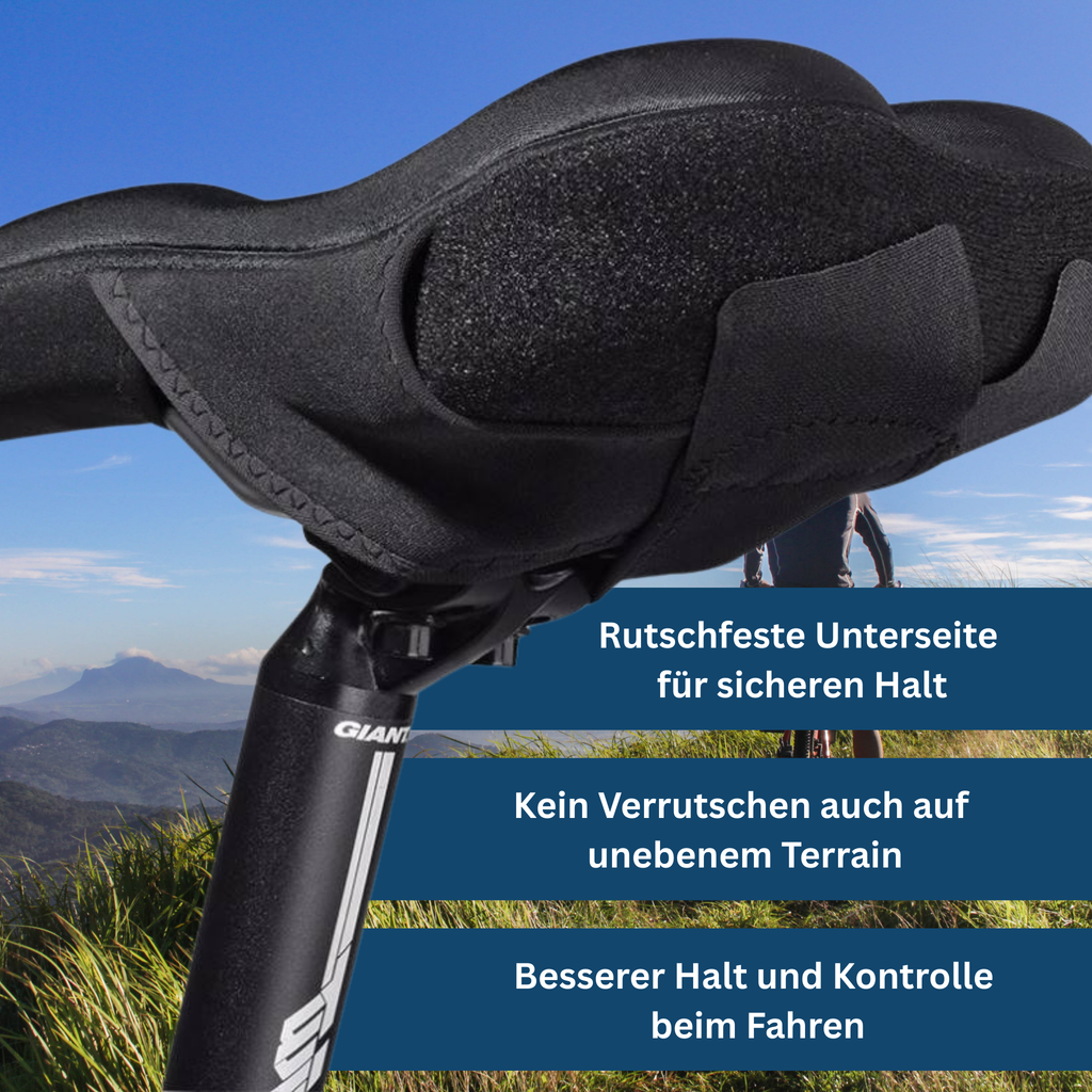 Komfortabelt cykelsæde med ergonomisk støtte - Lamylie