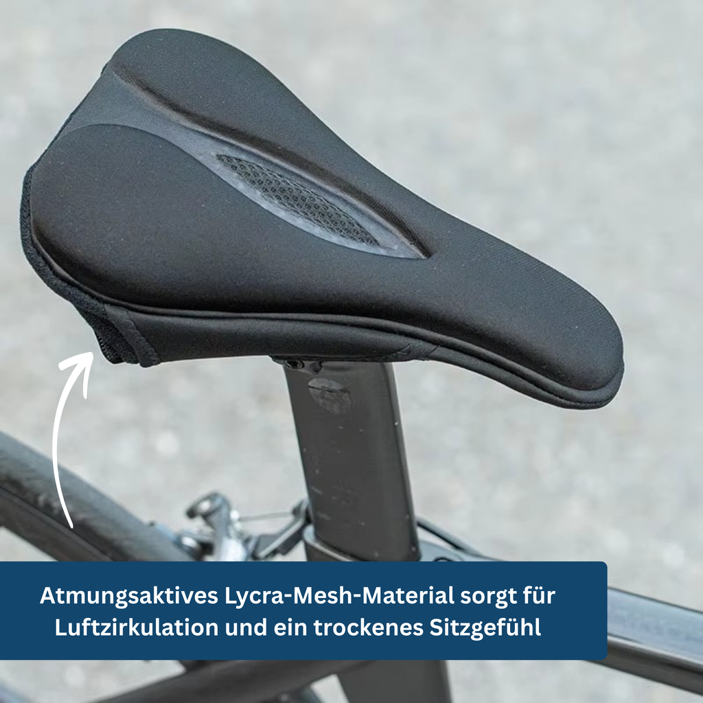 Komfortabelt cykelsæde med ergonomisk støtte - Lamylie