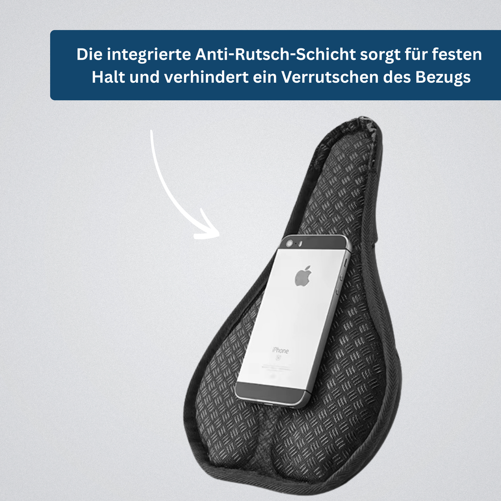 Komfortabelt cykelsæde med ergonomisk støtte - Lamylie