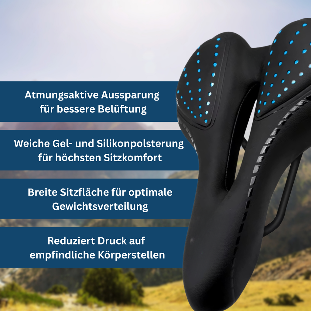 Comfortabel fietszadel met ergonomisch ontwerp - Lamylie