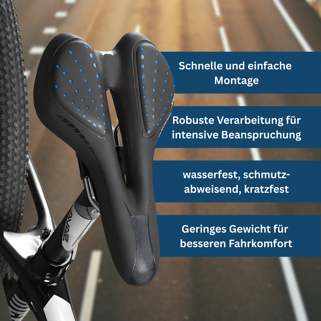 Comfortabel fietszadel met ergonomisch ontwerp - Lamylie