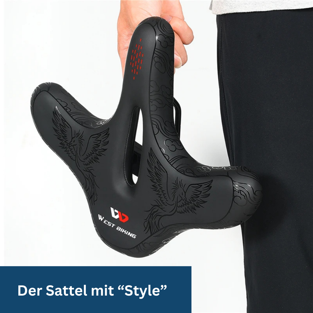 Pohodlné ergonomické sedlo na kolo pro lepší zážitek z jízdy - Lamylie