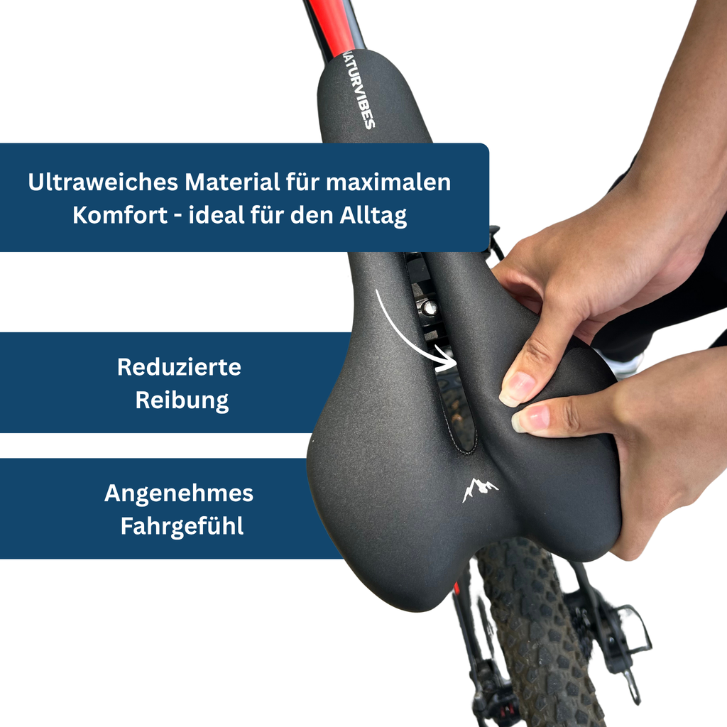 Comfortable Cushion for Cycling Saddle – Ergonomic Design - Lamylie