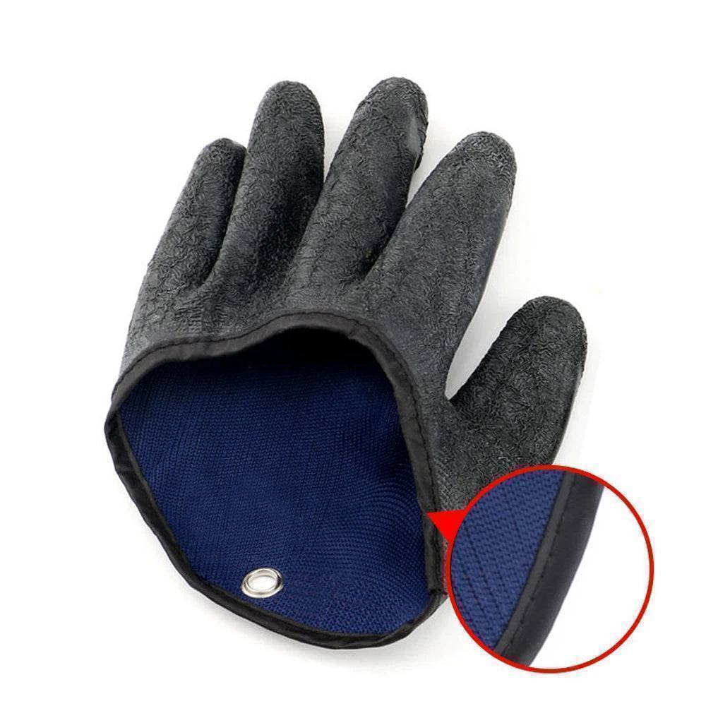 Gants de pêche à doigts couvrants avec aimant de dégagement pour protéger les mains - Lamylie
